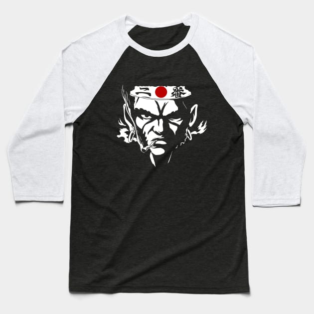 Afro Samurai Baseball T-Shirt by OniSide